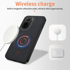 Funda para teléfono híbrida magnética de PC ...