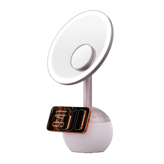 Espejo de maquillaje ZGA WX09 con altavoz Bluetooth