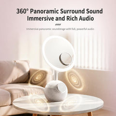 Espejo de maquillaje ZGA WX09 con altavoz Bluetooth