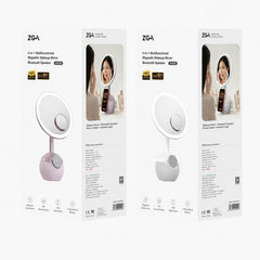 Espejo de maquillaje ZGA WX09 con altavoz Bluetooth