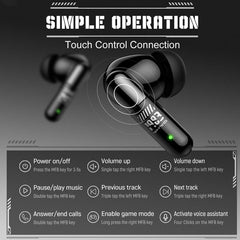 Auriculares inalámbricos Bluetooth ONIKUMA T...