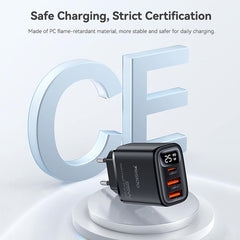 Cargador Yesido YC120C de 25 W con pantalla ...