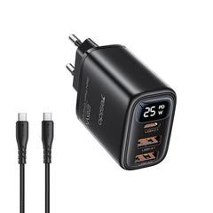 Cargador Yesido YC120C de 25 W con pantalla ...