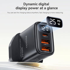 Cargador digital Yesido YC163C de 25 W con c...
