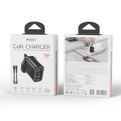 Cargador digital Yesido YC163C de 25 W con c...