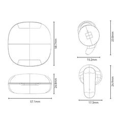 Auriculares Bluetooth Yesido TWS47 2 en 1 co...