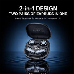 Auriculares Bluetooth Yesido TWS47 2 en 1 co...