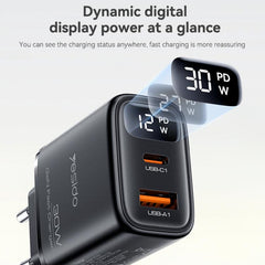 Cargador rápido USB/Tipo-C de 30 W con tecno...