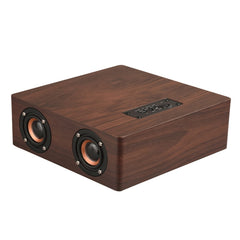 Altavoz Bluetooth de madera Q5, compatible c...