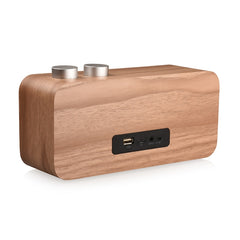 Q7 Subwoofer Altavoz Bluetooth de madera, co...