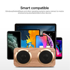 Q7 Subwoofer Altavoz Bluetooth de madera, co...