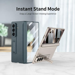 Funda para teléfono plegable magnética integ...