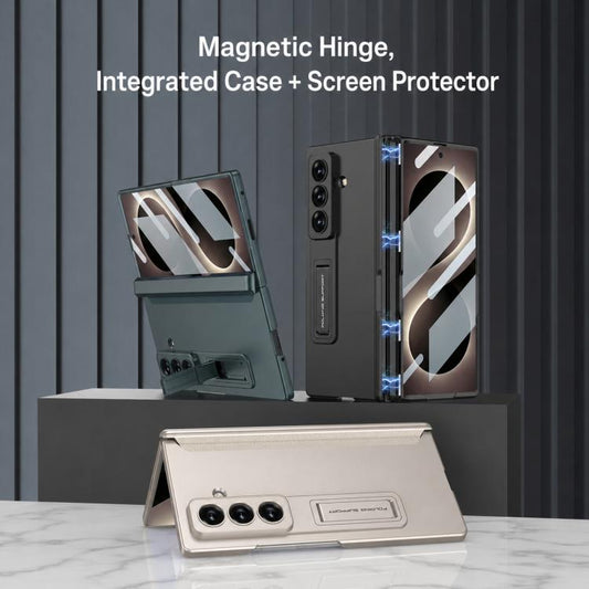 Funda para teléfono plegable magnética integ...