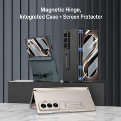 Funda para teléfono plegable magnética integ...