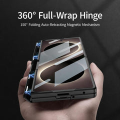 Funda para teléfono plegable magnética integ...