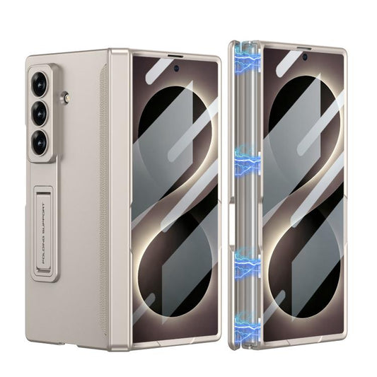 Funda para teléfono plegable magnética integ...
