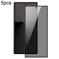 5 láminas de vidrio templado HD anti-espía D...