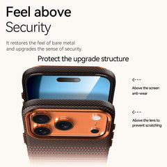 Funda magnética para teléfono de cuero con t...
