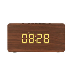 W5C Subwoofer Reloj de madera Altavoz Blueto...