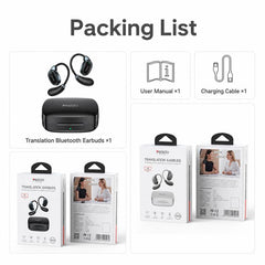 Yesido YSP33 AI Translate OWS Wireless Earphones