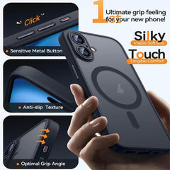 XDcase Skin Feel Magnetic Frosted Phone Case...