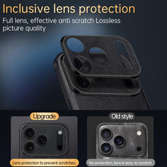 SULADA Shockproof TPU Hybrid Handmade Leathe...