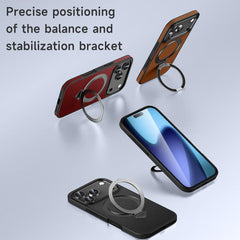 SULADA Top Grain Leather MagSafe Magnetic Ho...
