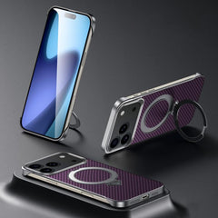 SULADA Kevlar Texture MagSafe Magnetic Holde...