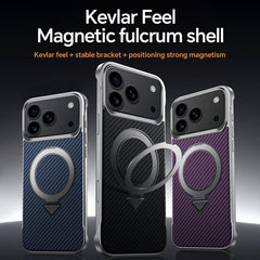 SULADA Kevlar Texture MagSafe Magnetic Holde...