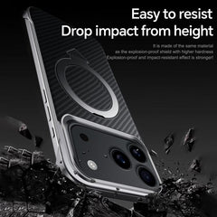 SULADA Kevlar Texture MagSafe Magnetic Holde...