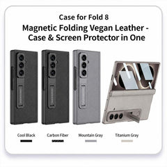 GKK Integrated Magnetic Folding Vegan Leathe...