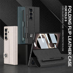 GKK Integrated Flip Leather Phone Case with ...
