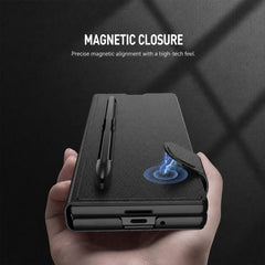 GKK Integrated Flip Leather Phone Case with ...
