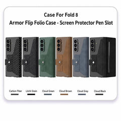 GKK Integrated Armor Flip Leather Case with ...