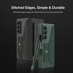 GKK Integrated Armor Flip Leather Case with ...