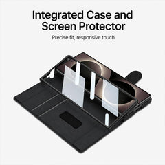 GKK Integrated Armor Flip Leather Case with ...