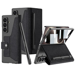 GKK Integrated Armor Flip Leather Case with ...