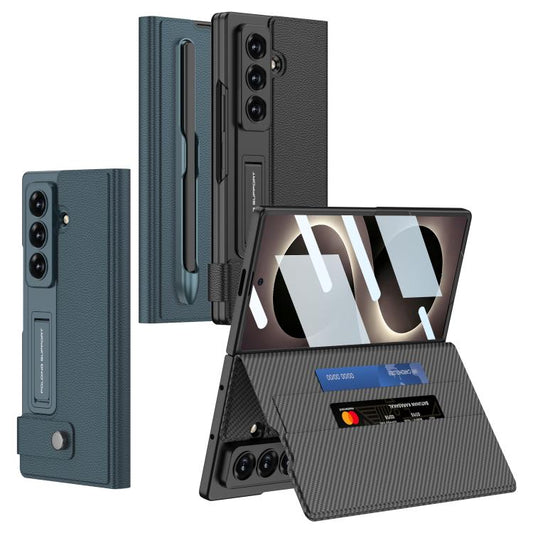 GKK Integrated Flip Wallet Leather Phone Cas...