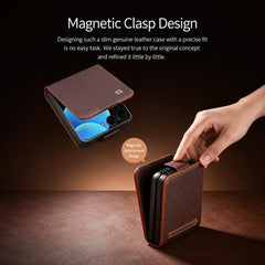 QIALINO Classic Gen2 Genuine Leather Phone C...