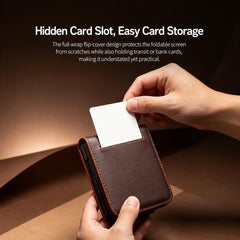QIALINO Classic Gen2 Genuine Leather Phone C...