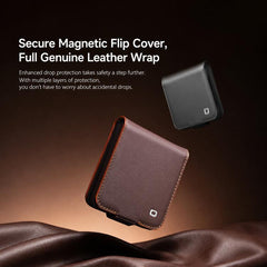 QIALINO Classic Gen2 Genuine Leather Phone C...
