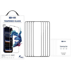 XDcase Paquete de 5 láminas de vidrio templa...