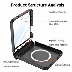 Funda para teléfono plegable GKK con cierre ...