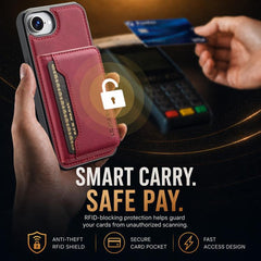 Funda magnética para teléfono con tarjetero ...