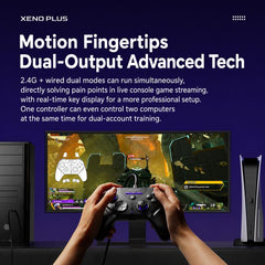 Mando de juegos GameSir LeadJoy Xeno Plus Bl...