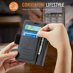 Funda de cuero para teléfono AutSpace A11 co...