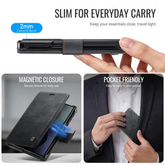 Funda para teléfono AutSpace A15 de cuero ve...