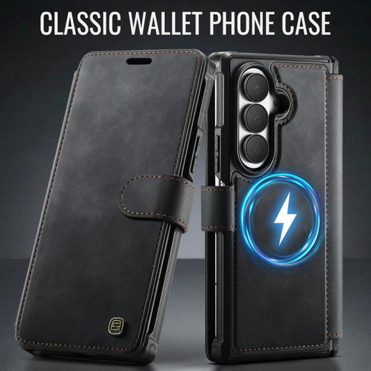 Funda para teléfono AutSpace A15 de cuero ve...