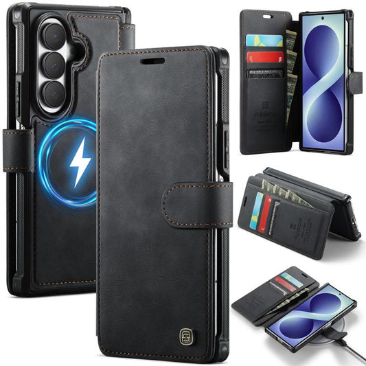 Funda para teléfono AutSpace A15 de cuero ve...