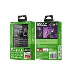 Auriculares con cable WK YC09 Black Hole de ...